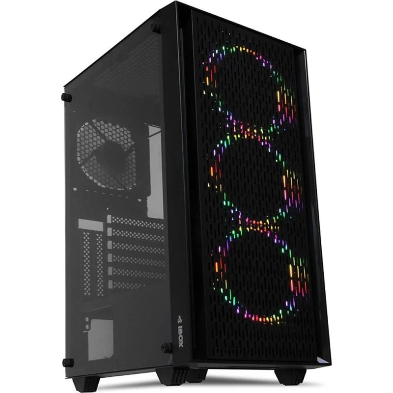 iBox CETUS 903 Midi Tower PC-kabinet, sort