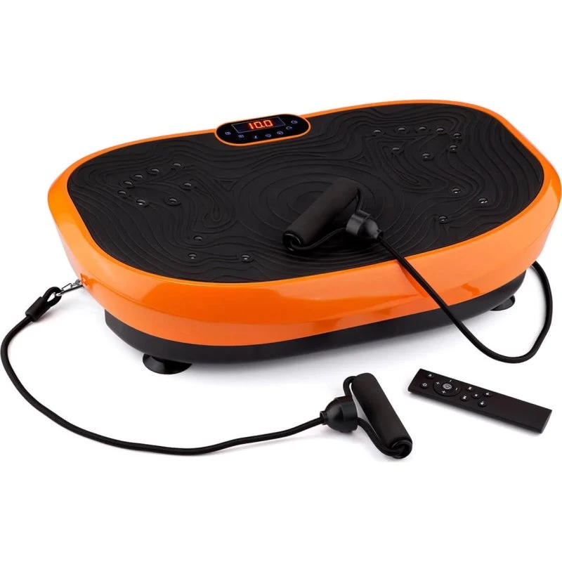 Medivon Corex Vibrationsplade, Sort/Orange, 120kg, 5 programmer