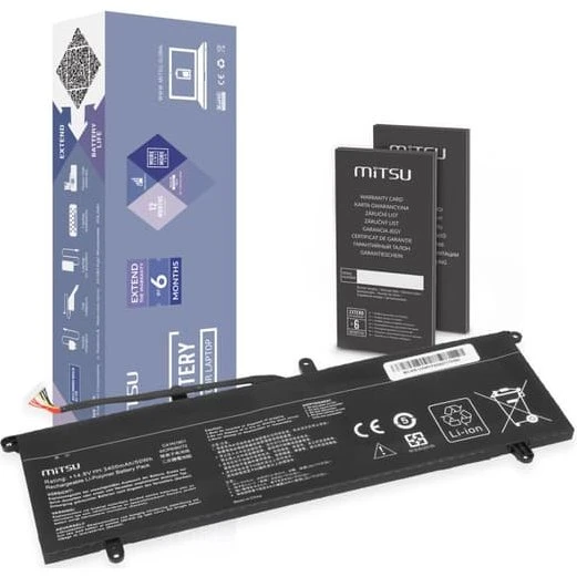 MITSU C41N1901 Batteri til Asus ZenBook Duo 14 UX481