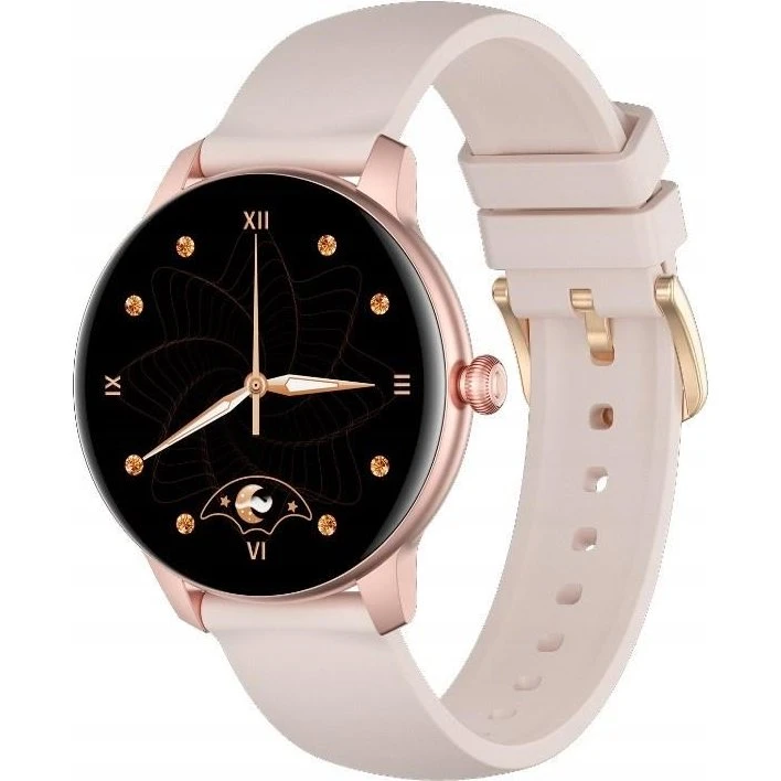 Oromed Lady Active Smartwatch, Rosa Guld, IP68