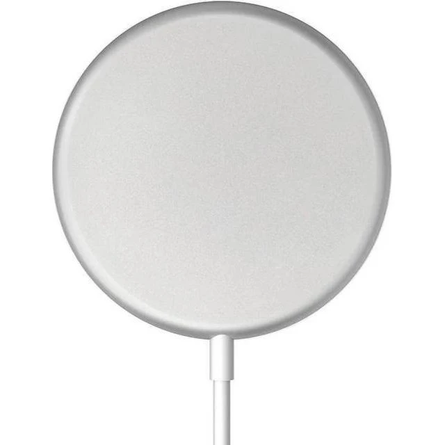 Crong MagSpot MagSafe 15W Trådløs Oplader – Sølv