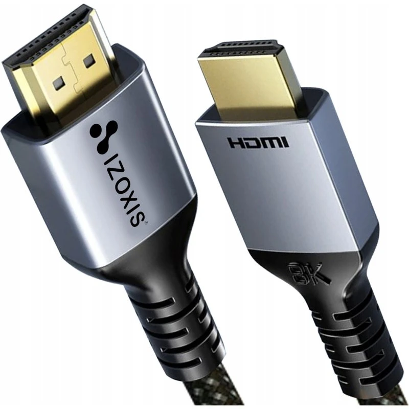 HDMI-kabel 8K 2 m – 48 GBPS, metalstruktur