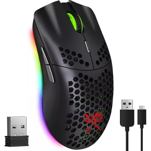 Razer Basilisk X HyperSpeed Trådløs Gamingmus med RGB LED