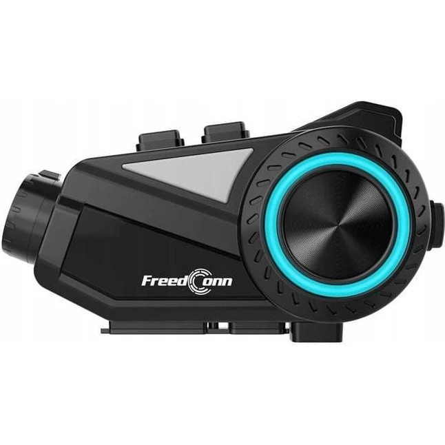 FreedConn R3 Videointercom til motorcykel – Bluetooth, op til 6 enheder, sort