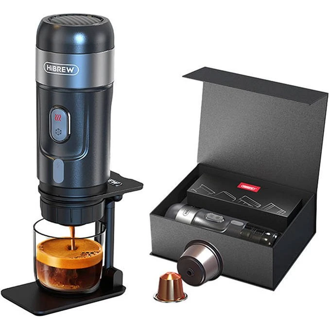 HiBREW H4A Bærbar 3-i-1 Kaffemaskine 80W
