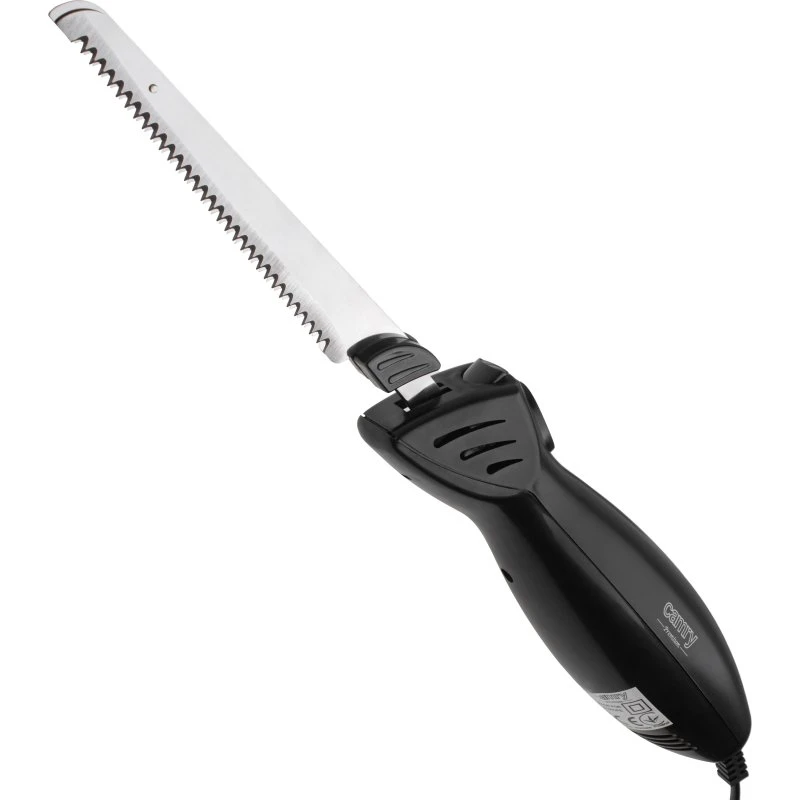 Camry CR4513 Elektrisk Kniv, 200W, Sort, 2 Sæt Knive