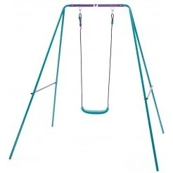 Plum Single Metal Gyngestativ - 1 gynge, inkl. jordspyd