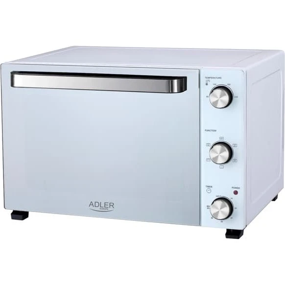 Adler AD 6027 Elektrisk Bordovn, 48L, Hvid