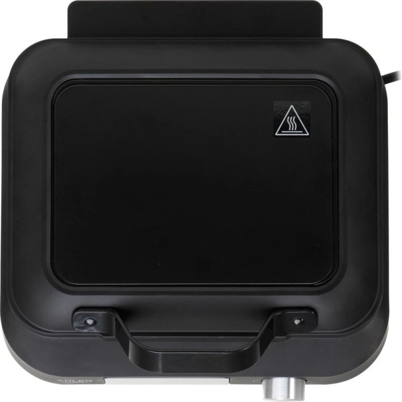 Adler AD 3087 Vaffeljern med LED-skærm, 2200W, sort