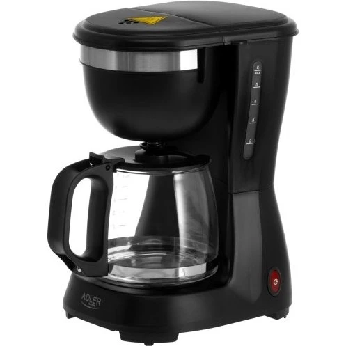 Adler AD 4381B Kaffemaskine 0,6L, 600W, Sort