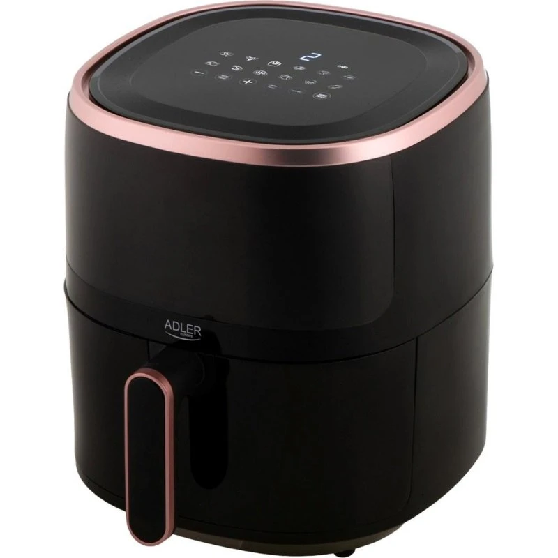 Adler AD 6322 Airfryer 5,0 L Sort/Rosa