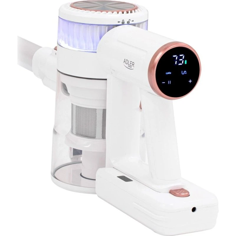 Adler AD 7079 Ledningsfri Støvsuger, 300W, Hvid