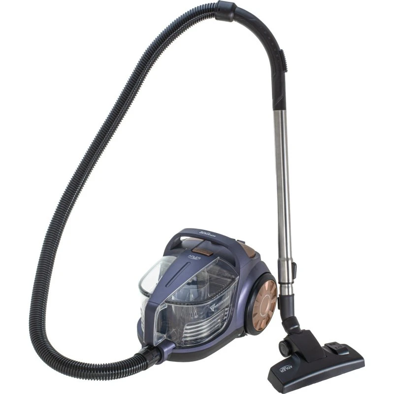 Adler AD 7076 Cyclone Støvsuger 3.5L, 3000W, HEPA 13, Blå