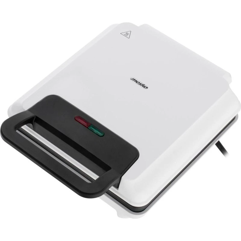 Mesko MS 3091 Vaffeljern, 1800W, hvid, rektangulære vafler