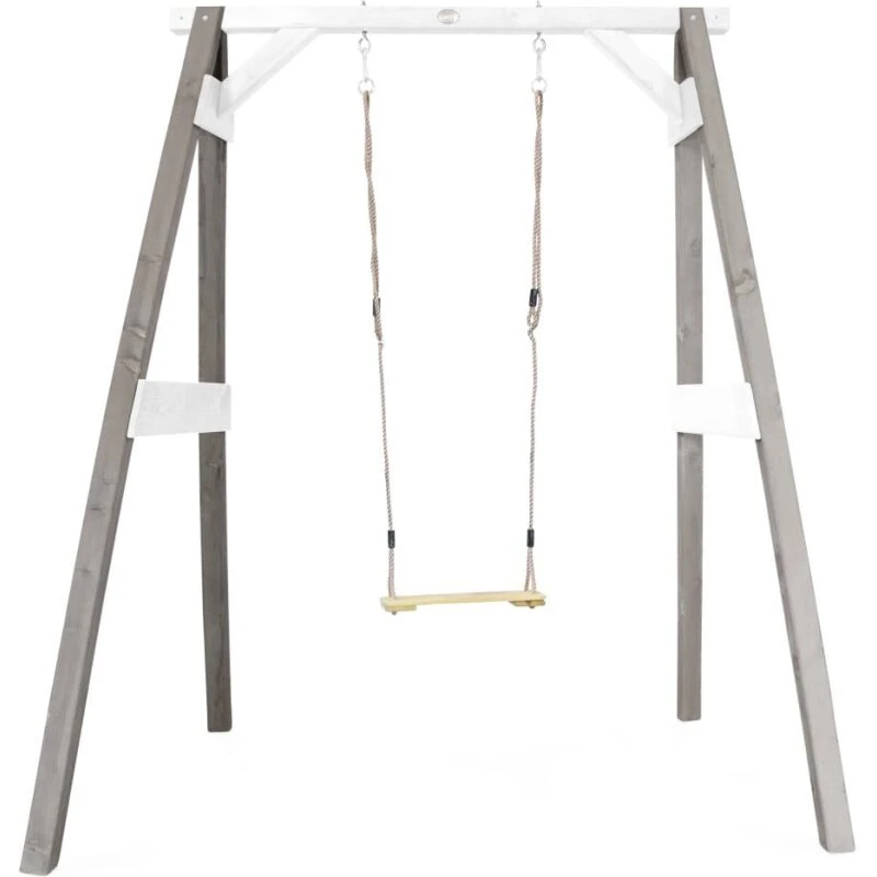 AXI Enkel gynge – Grå/Hvid