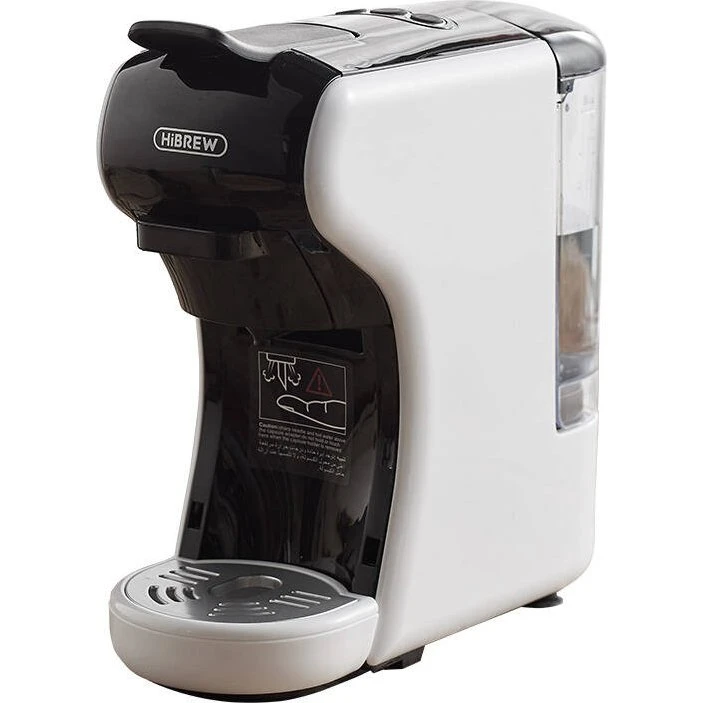 HiBREW H1A Kapsel Kaffemaskine, 19 bar, Hvid