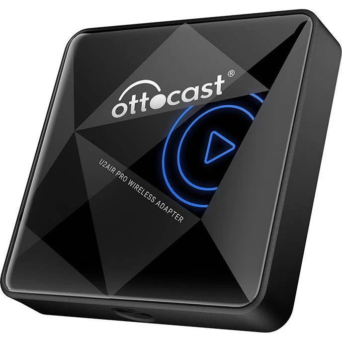 Ottocast CP82 U2-AIR PRO Trådløs CarPlay Adapter (sort)