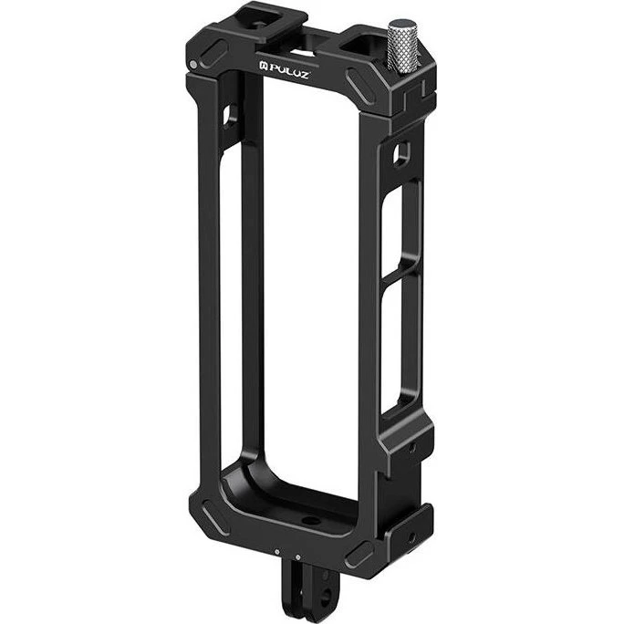 Puluz Metalbeskyttelsesbur med Stativadapter til Insta360 X4, Sort