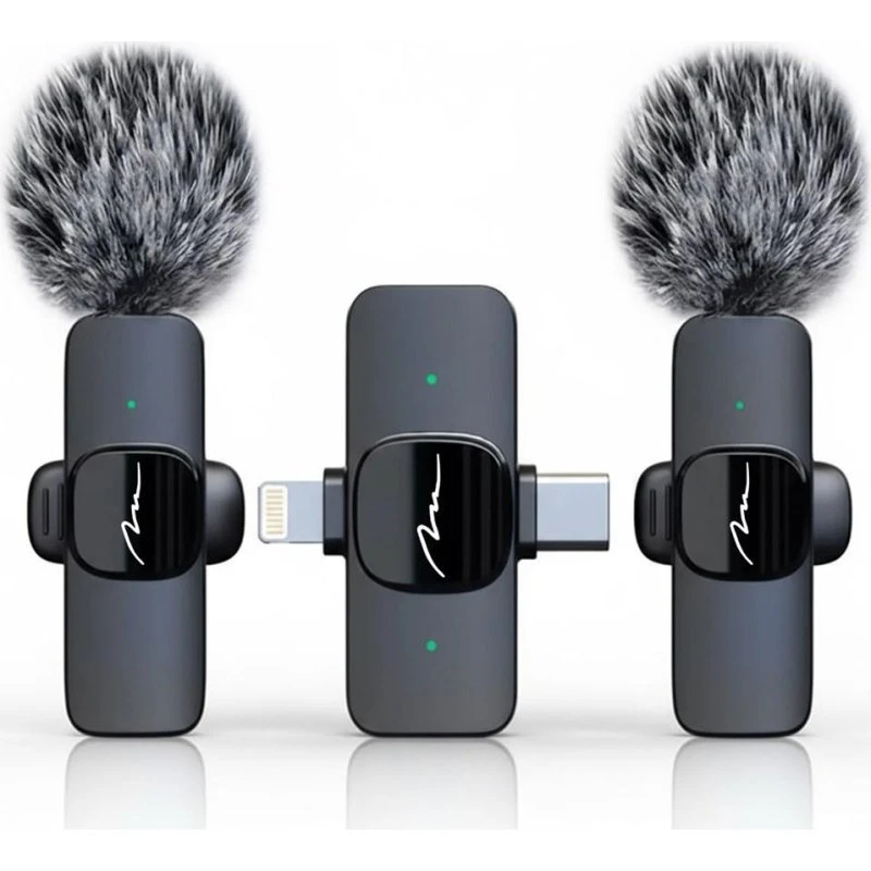 Media Tech MicroMic Duo MT416 Trådløs Lavalier Mikrofon-sæt