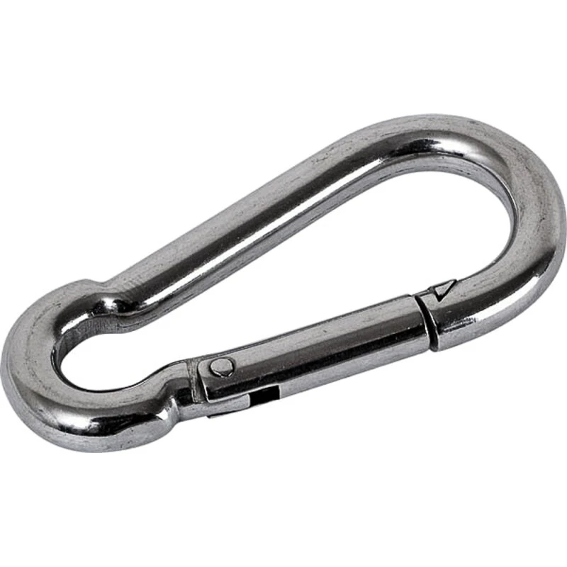 Rustfri karabinhage 5 x 50 mm