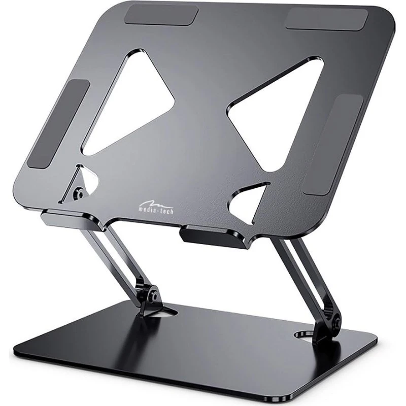 Media-Tech MT2661 Laptop Stander, Sølv, 10-17"