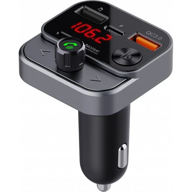 Art-multimedia FM-84B FM-Transmitter med Bluetooth og QC 3.0