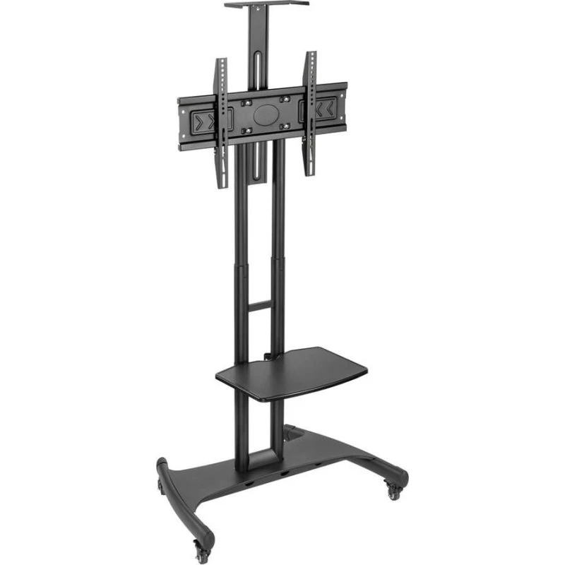 ART S-12 TV-vogn med hjul, 32-70", 45 kg, sort
