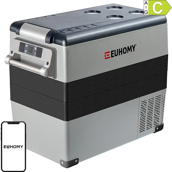 Euhomy CF001 55 L Transportkøleskab, Sort