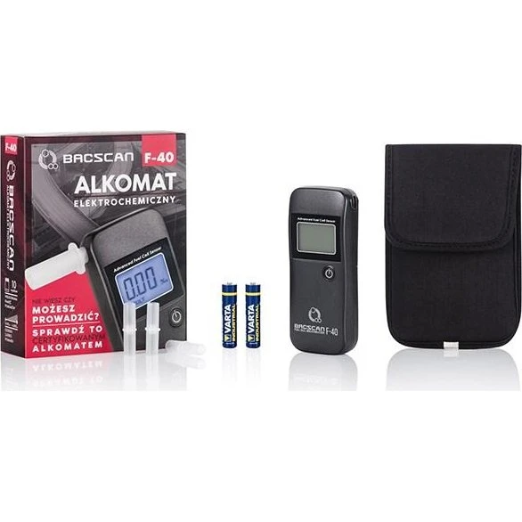 BACscan F-40 Alkometer 0-4% Grå