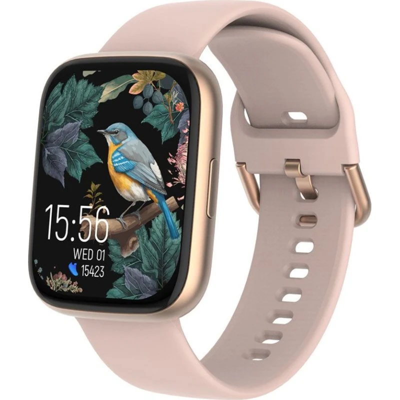 Forever ForeVigo 4 SW-330 Smartwatch i Rose Gold, 1,95" AMOLED