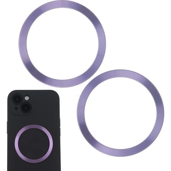TFO Universal MagSafe Magnetisk Ring 2 stk - Lyslilla