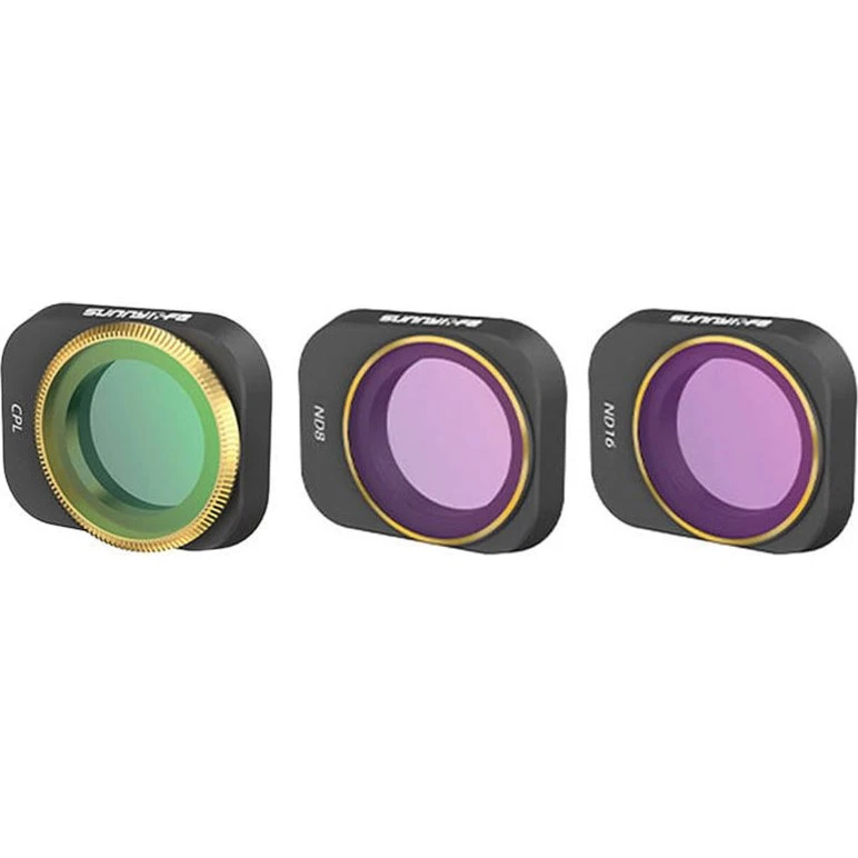 Sunnylife MM3-FI415 CPL+ND8+ND16 Filter Sæt til DJI Mini 3 Pro