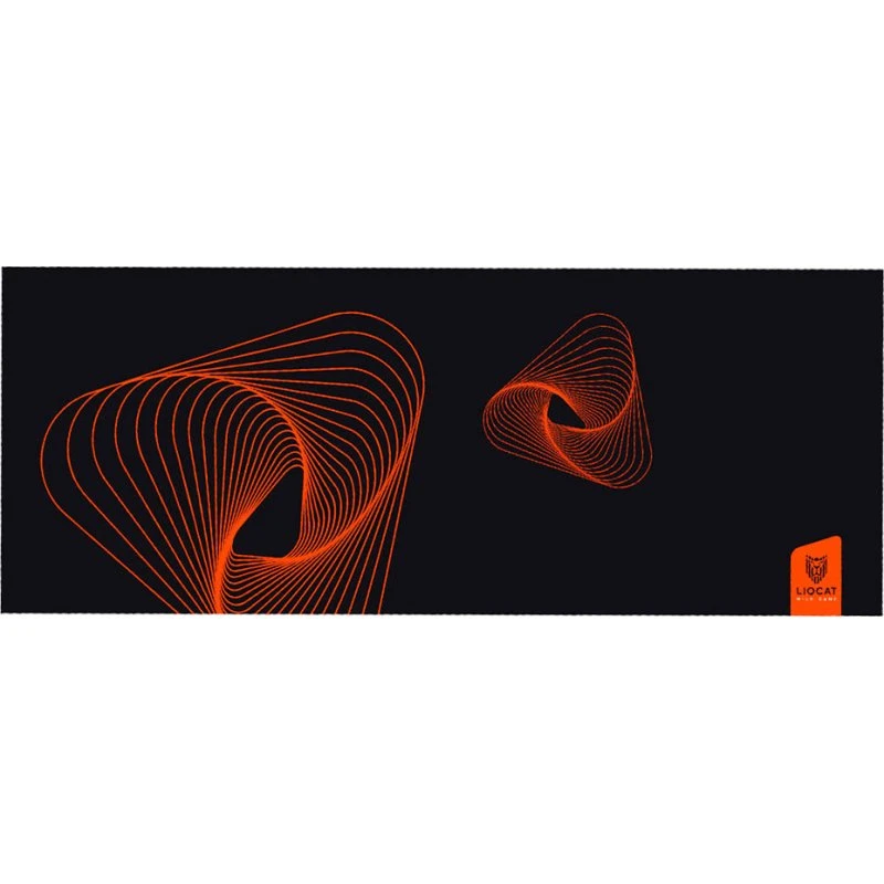 Liocat PD 683 XXL Musemåtte, sort (30x80 cm)