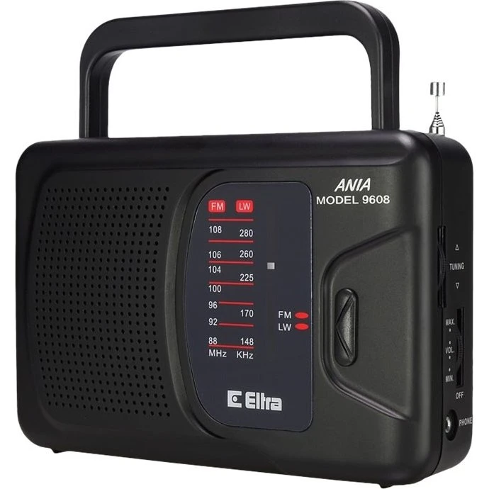 Eltra Ania 9608 DAB/FM Radio, Sort