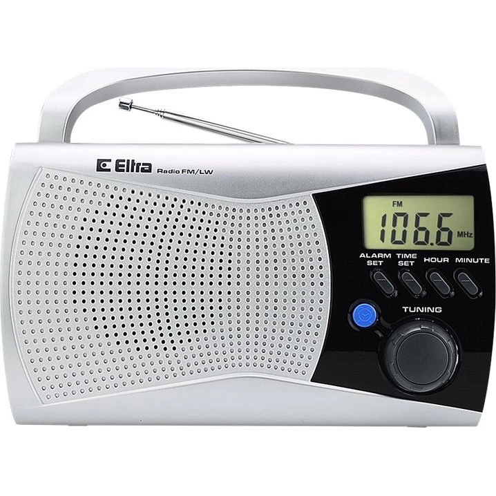 Eltra Kinga 2 Model 300 Sølv Privat Radio