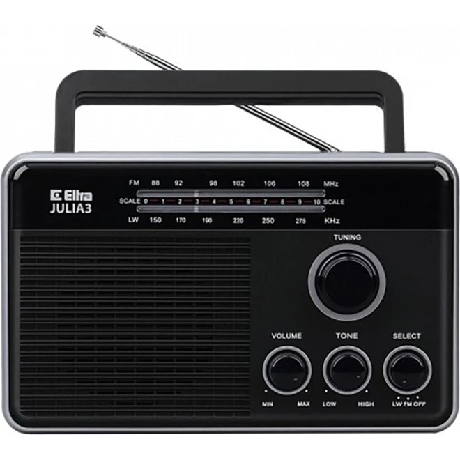 Eltra Julia 3 Radio - Sort