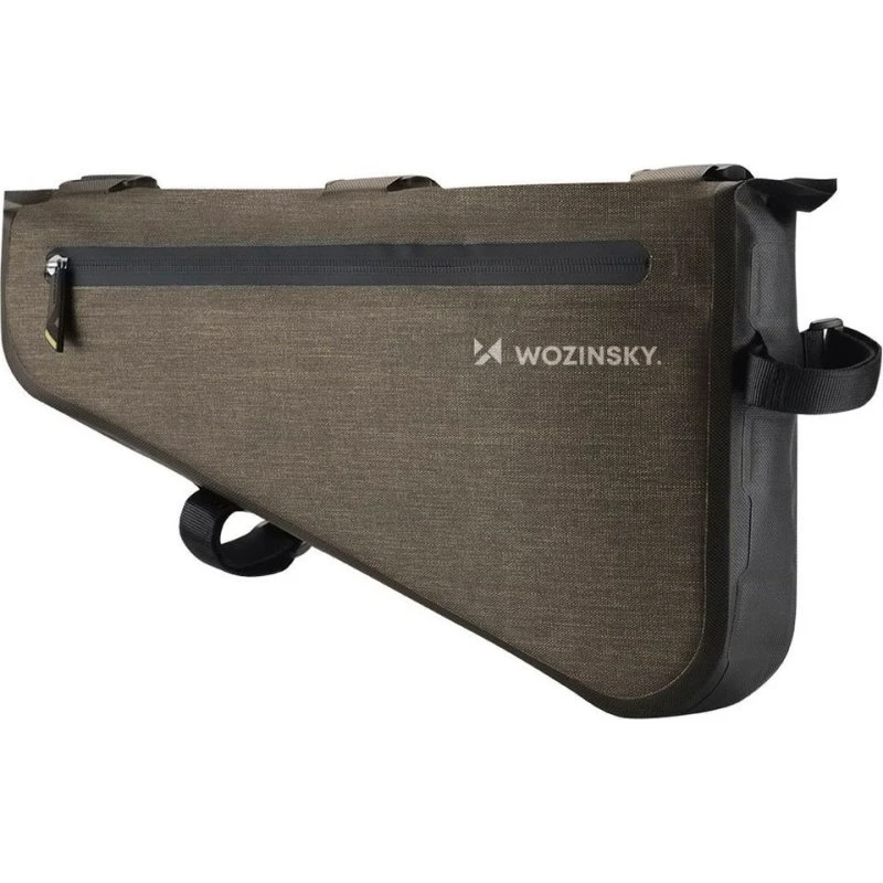 Wozinsky WBB15BK 3,5L Cykelrammetaske Grå