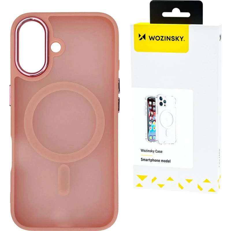 Wozinsky Fashion MagSafe Case til Samsung Galaxy S25 Ultra, Pink