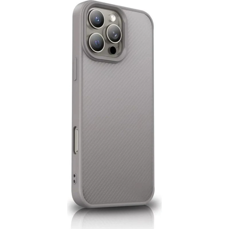 Wozinsky Carbon Fibre MagSafe Case til Samsung Galaxy S25 Ultra - Grå