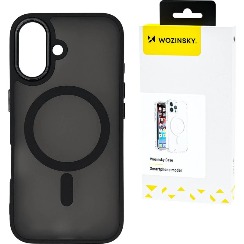 Wozinsky Fashion MagSafe Case til Samsung Galaxy S25+ – Sort
