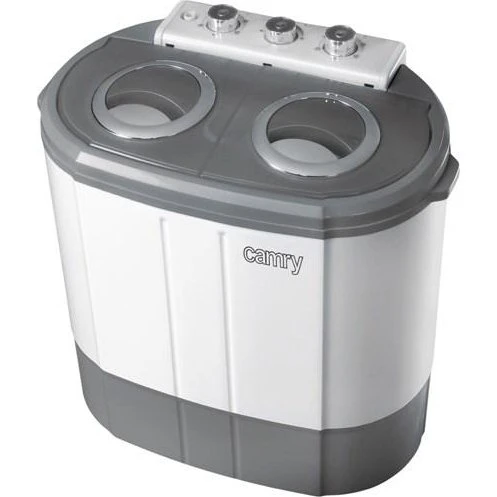 Camry Premium CR 8052 Topbetjent Vaskemaskine 3 kg Grå/Hvid