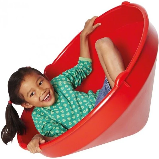 Gonge Tumletop Tummelumsk, Rød 80 cm