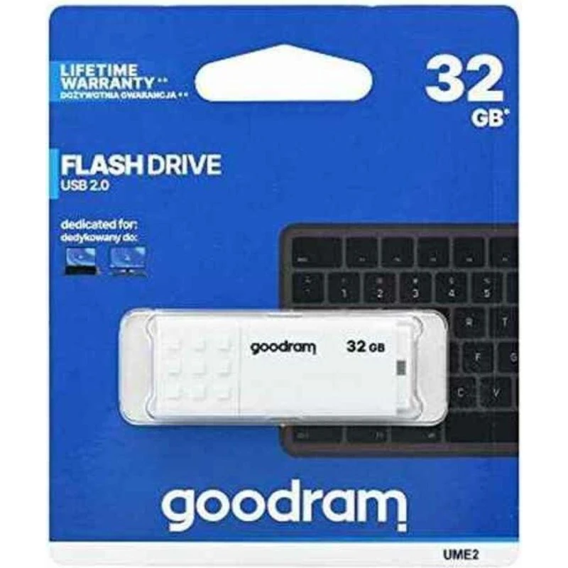 GoodRam UME2 32 GB USB 2.0 Hvid