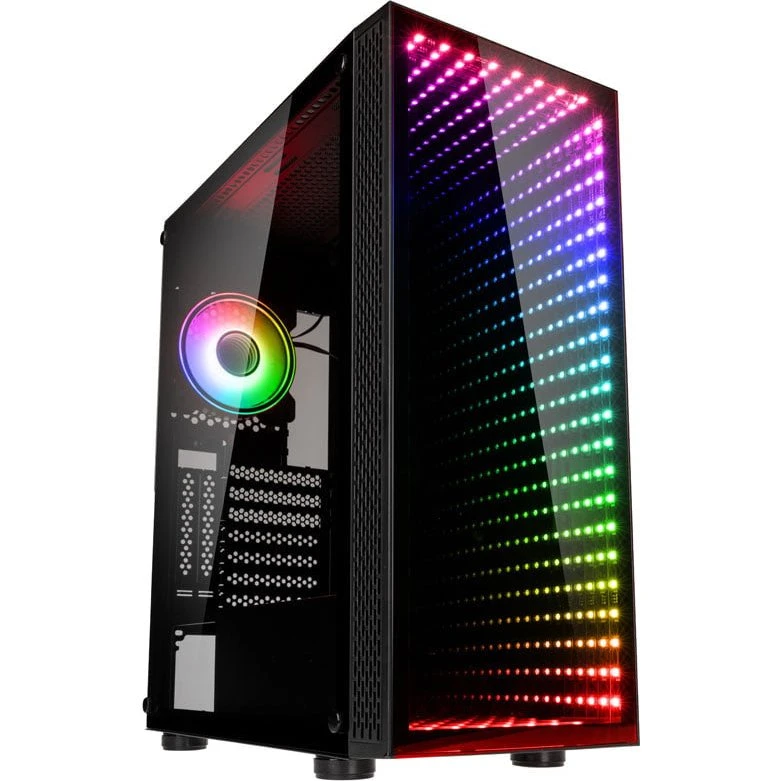 Kolink Void Rift ARGB Midi Tower, Sort, Hærdet Glas