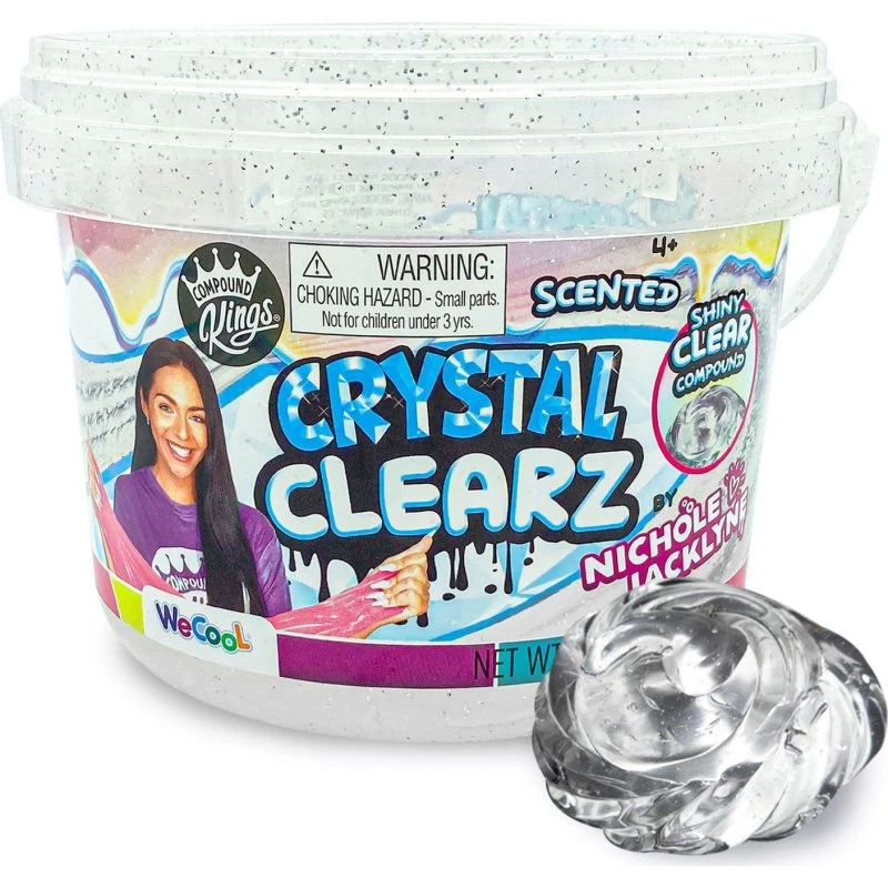 Compound Kings Crystal Clearz Slime Bucket 1,2 kg