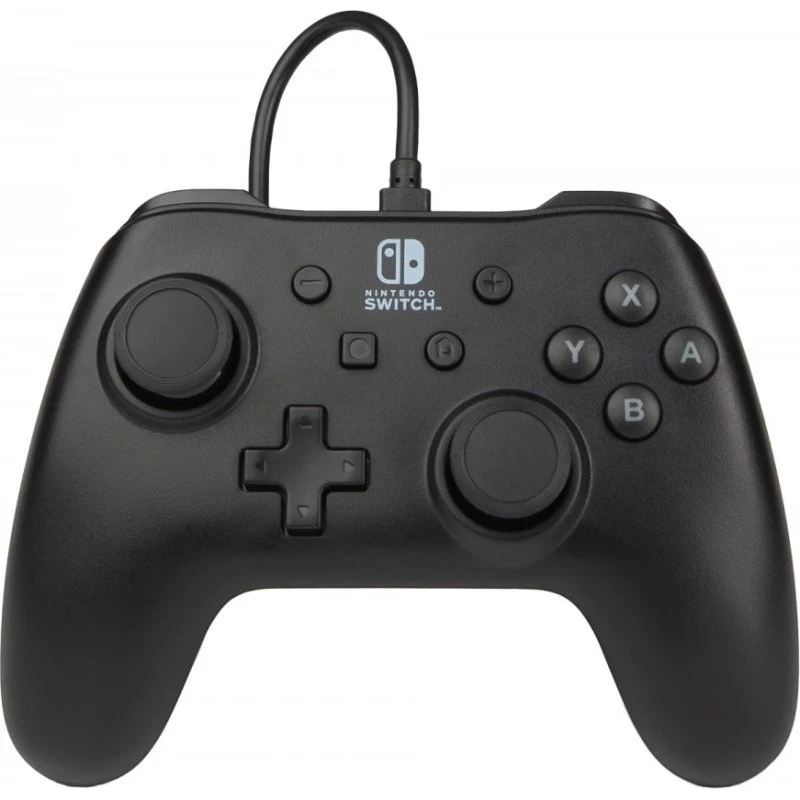 PowerA Kablet Controller til Nintendo Switch, 3m USB, Mat Sort