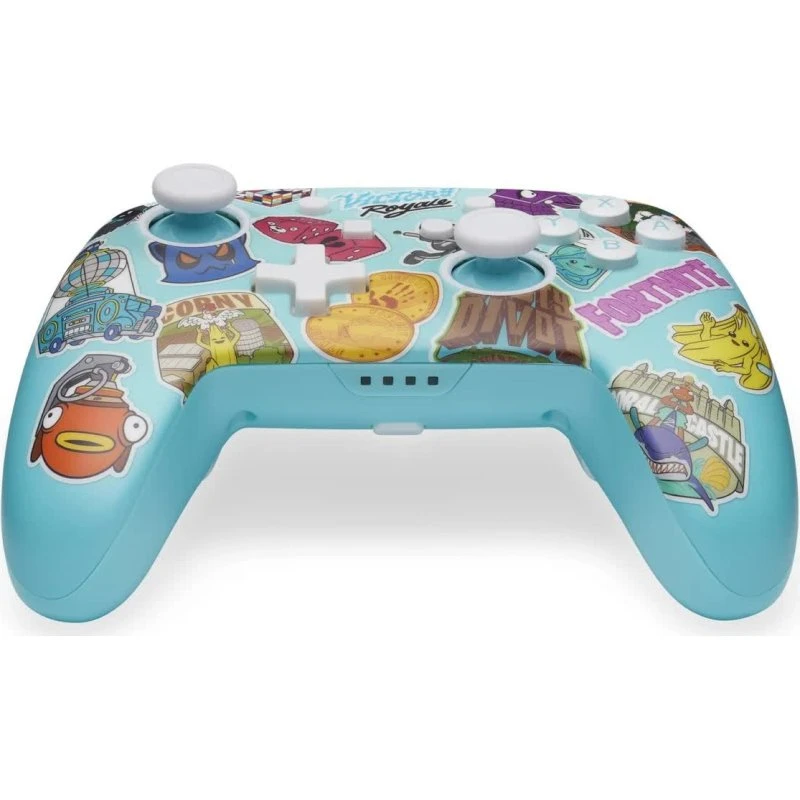 PowerA Enhanced Wireless Controller - Fortnite Sticker Mania, Nintendo Switch