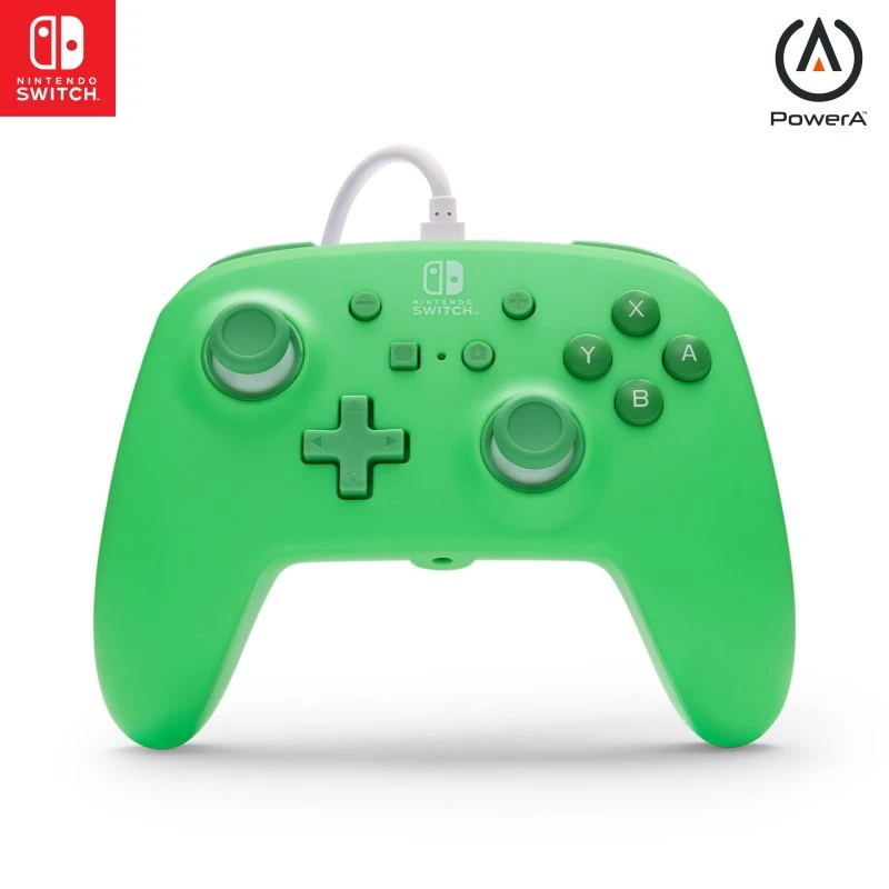 PowerA Enhanced Kablet Controller til Nintendo Switch - Seafoam Green