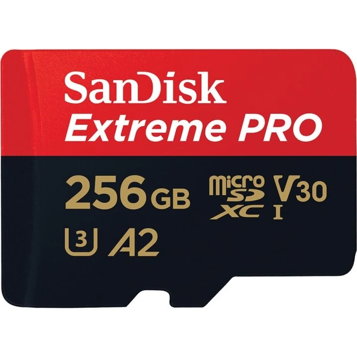 SanDisk Extreme Pro microSDXC 256GB 200MB/s A2 V30