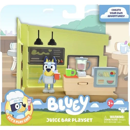 Bluey Mini Playset Juice Bar - 3+ år